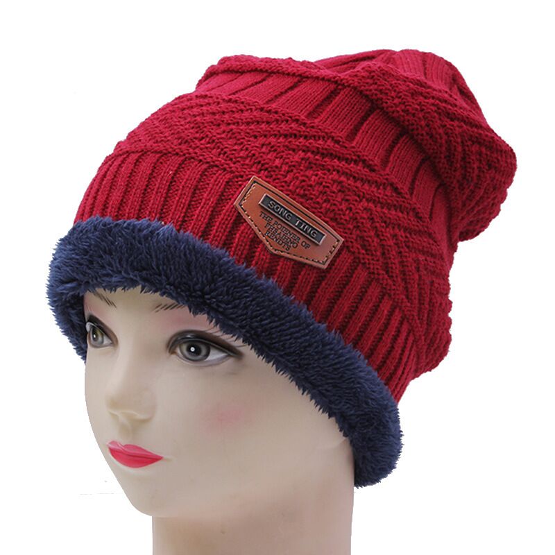 2095127264694 Youth Korean wool hat - Image 4