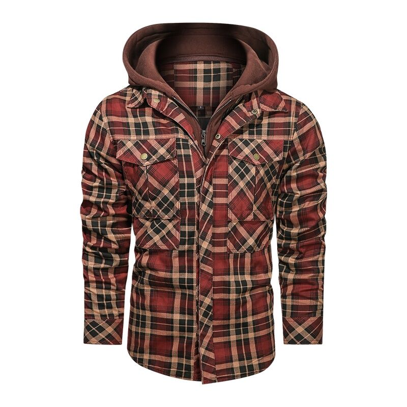 6132da5a 50c0 460e 833a 5ce09dc387b2 Men Warm Jacket Fleece Thick Autumn Winter Detachable Hoodies Jackets Men Slim Fit Men Clothing - Image 8