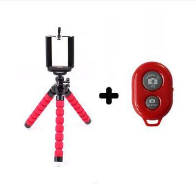3713223432524 Mini Flexible Sponge Octopus Tripod Smartphone Tripod For Gopro 10 9 Camera Accessory - Image 10