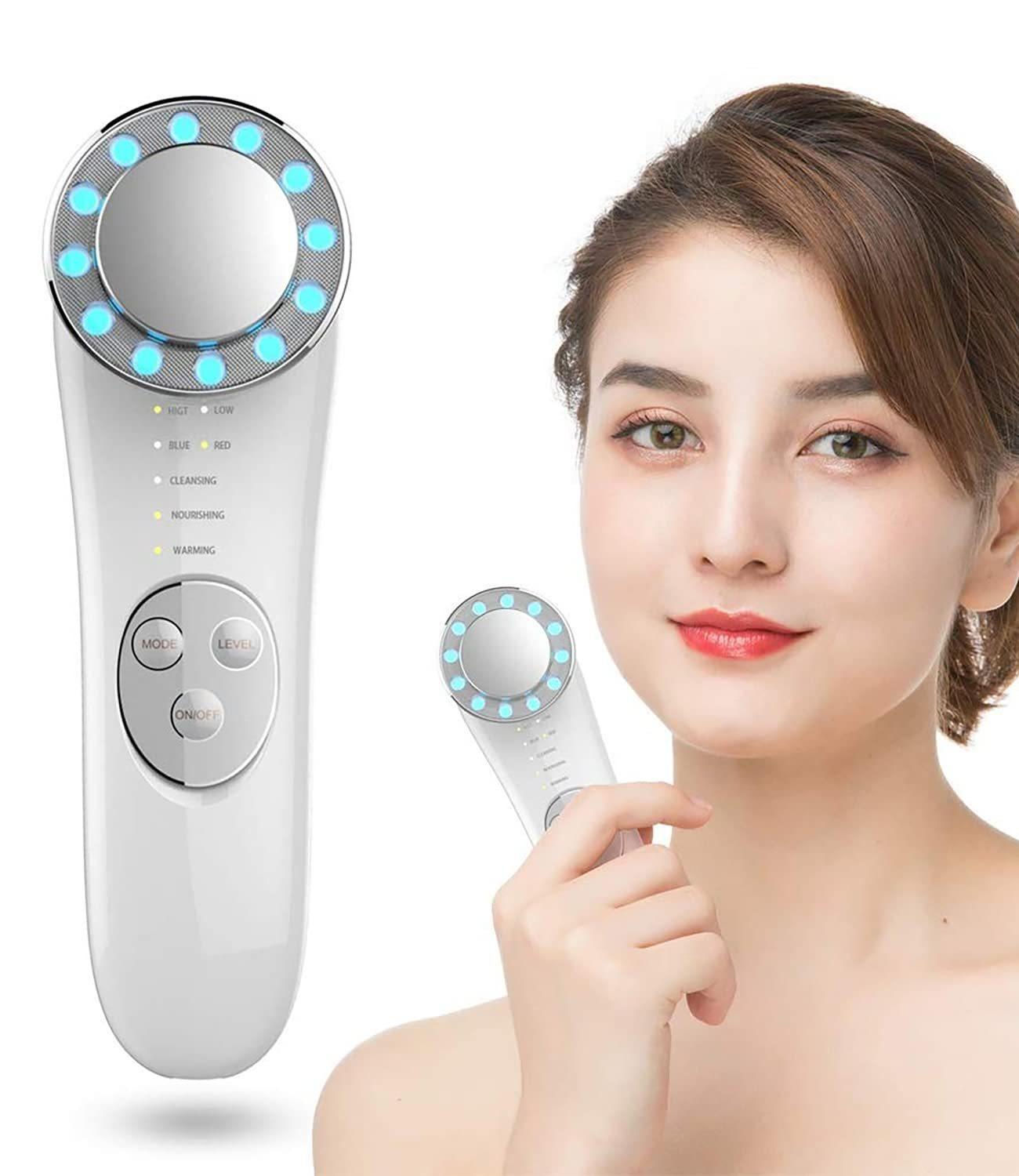 bff18612 0f19 413f 9df0 7f75957e67a5 Facial Massager Skin Care Tools 7 In 1 Face Lifting Machine Galvanic Facial Machine Face Tightening Machine For Skin High Frequency Facial Machine