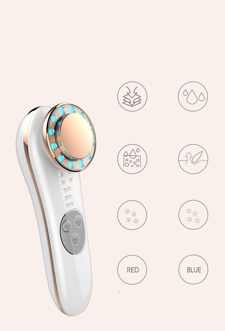 1097e528 ddcf 4963 b0de 1ba22199cfc0 Facial Massager Skin Care Tools 7 In 1 Face Lifting Machine Galvanic Facial Machine Face Tightening Machine For Skin High Frequency Facial Machine - Image 4