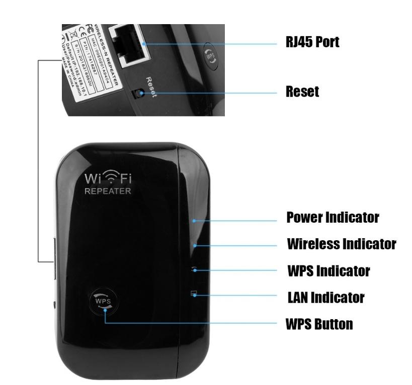 2014415117637 Wifi Repeater Wifi Signal Amplifier - Image 9