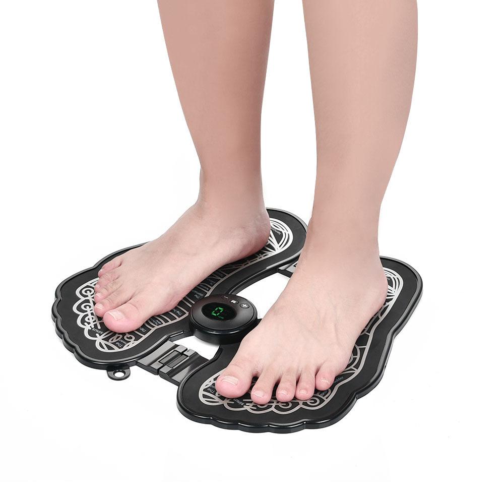 b188a9ac 1c05 4d49 8f1b f0926f75b134 Rechargeable Foot Massage Instrument Pedicure Foot Pad EMS Pulse Foot Relaxation Massager - Image 3